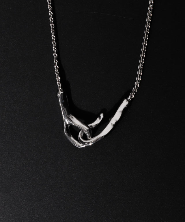 Mフックチェーンネックレス