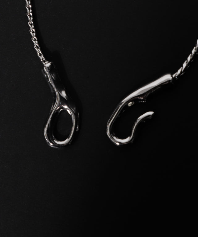 Mフックチェーンネックレス
