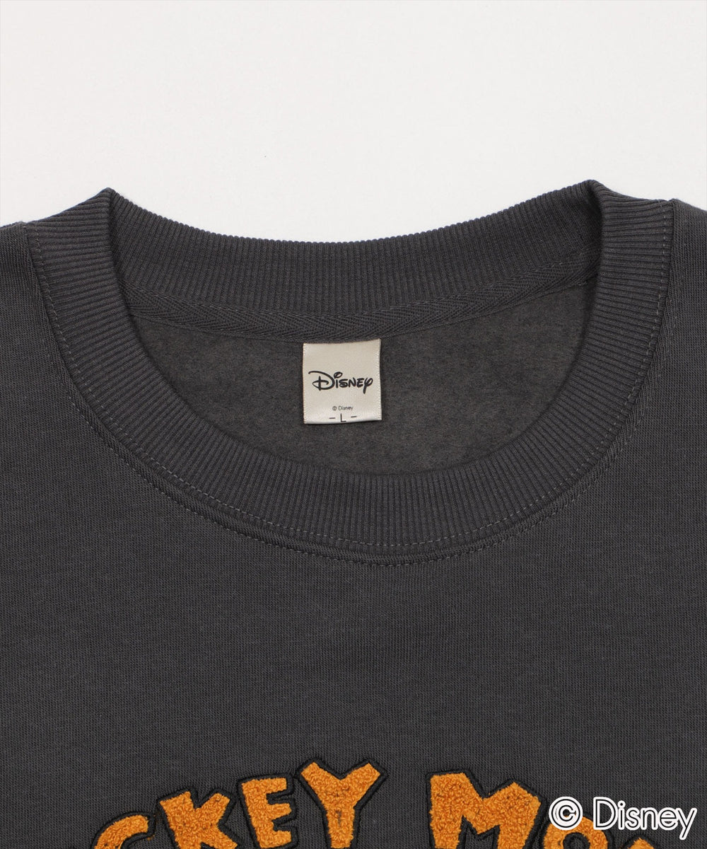MICKEYサガラ刺繍スウェット