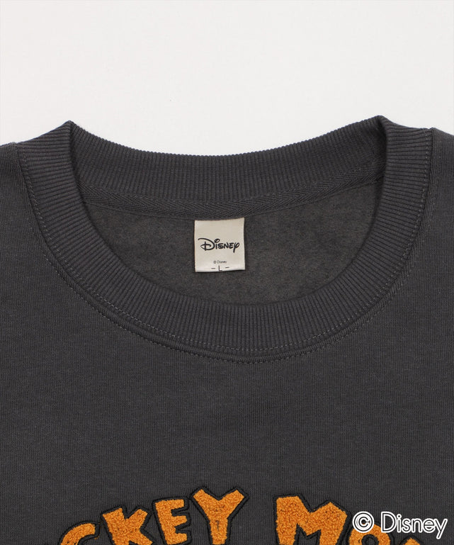 MICKEYサガラ刺繍スウェット