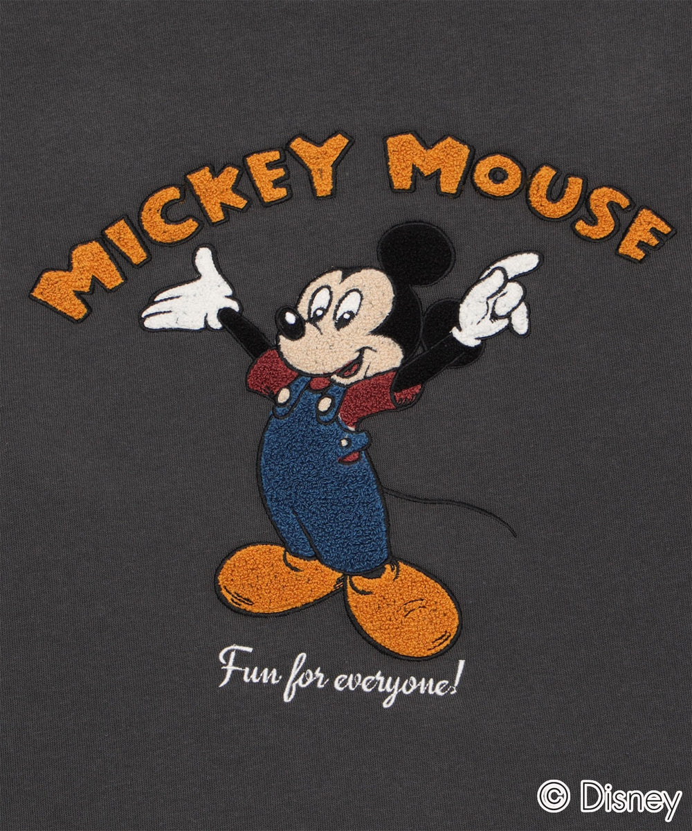 MICKEYサガラ刺繍スウェット