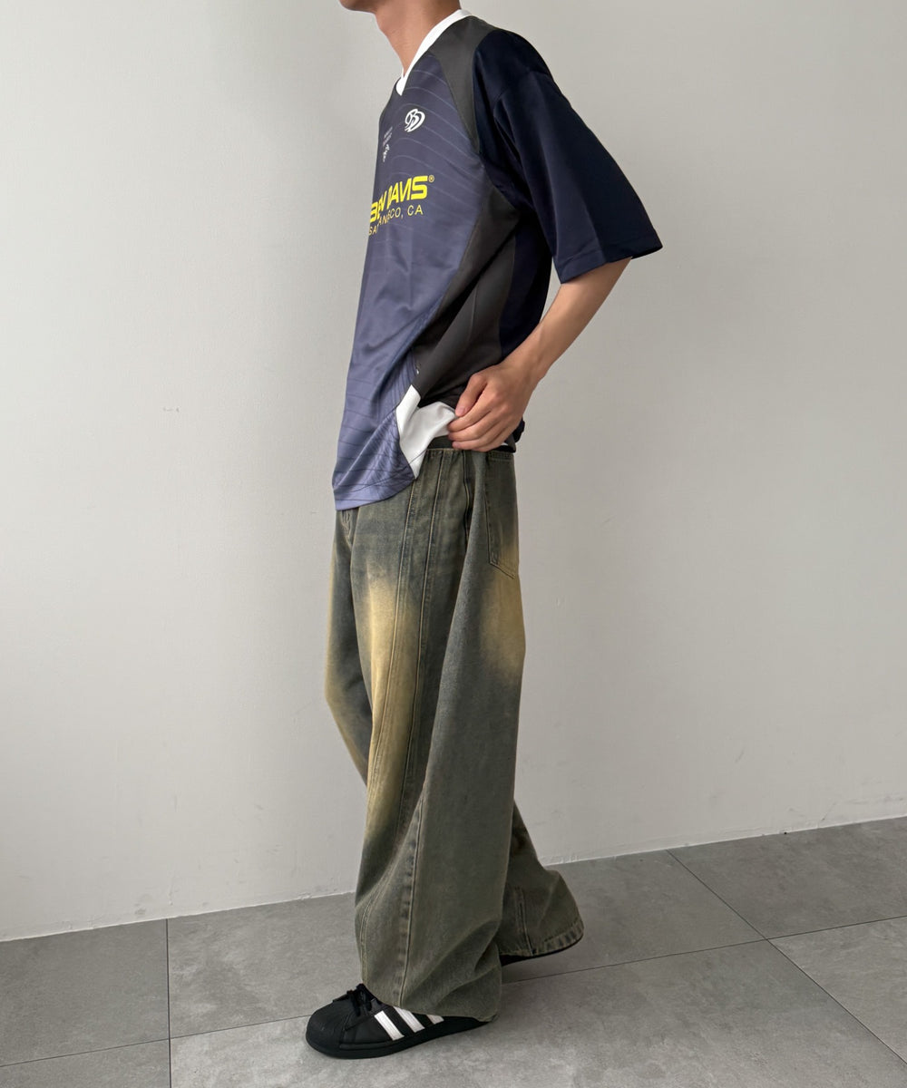 ネイビー モデル：175cm L着用