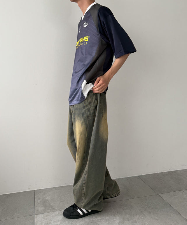 ネイビー モデル：175cm L着用