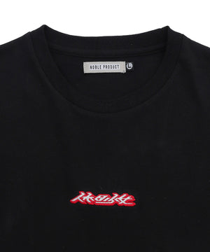 休日少女プリント刺繍ミックスT（SS）