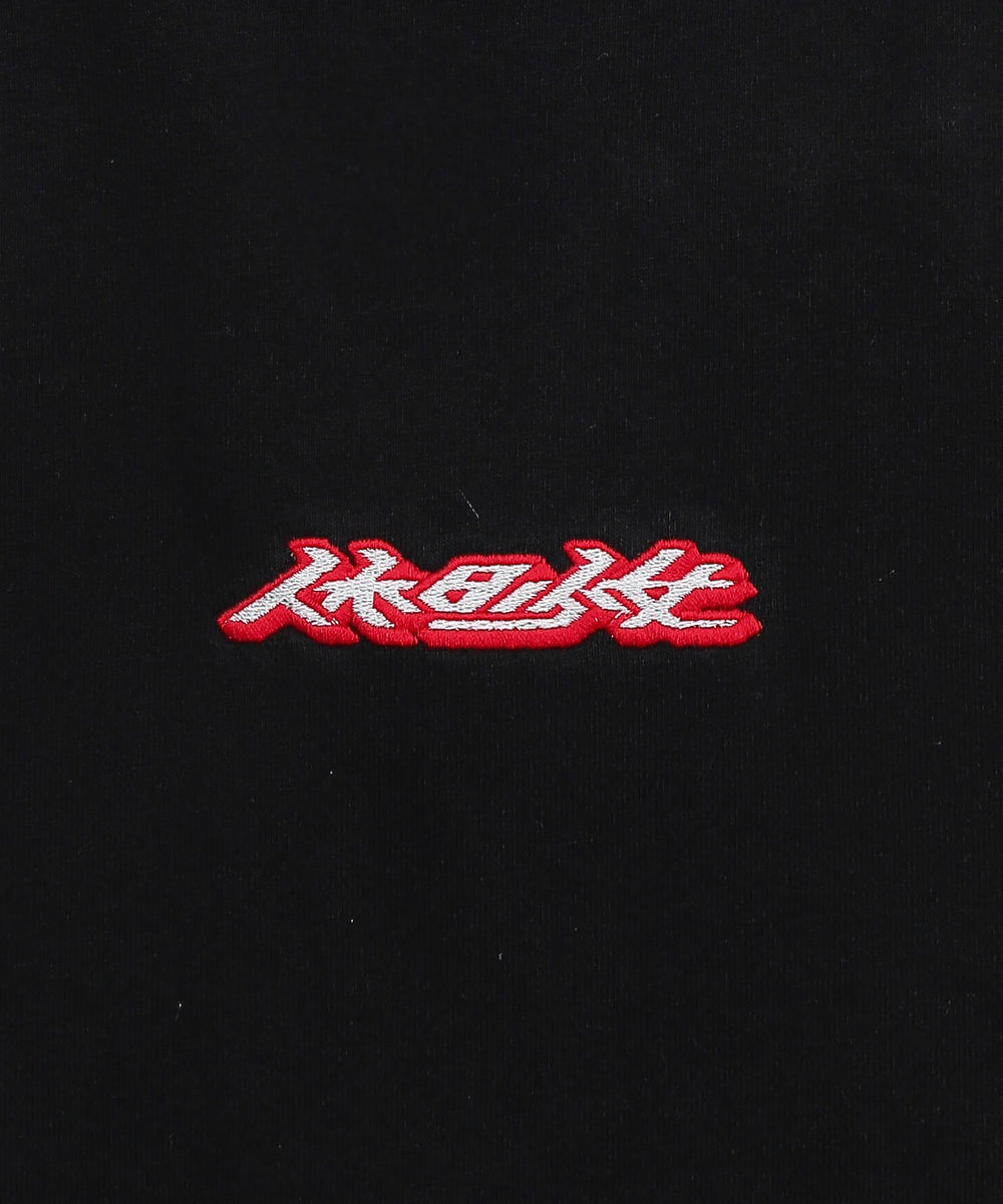 休日少女プリント刺繍ミックスT（SS）