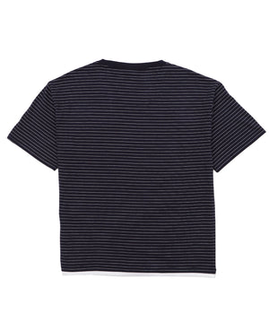 マイクロボーダーワッフルフェイクT