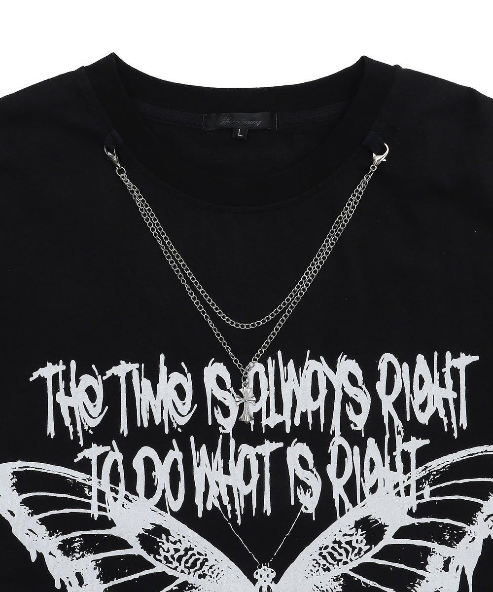 アクセ付きハードグラフィックT（SS）