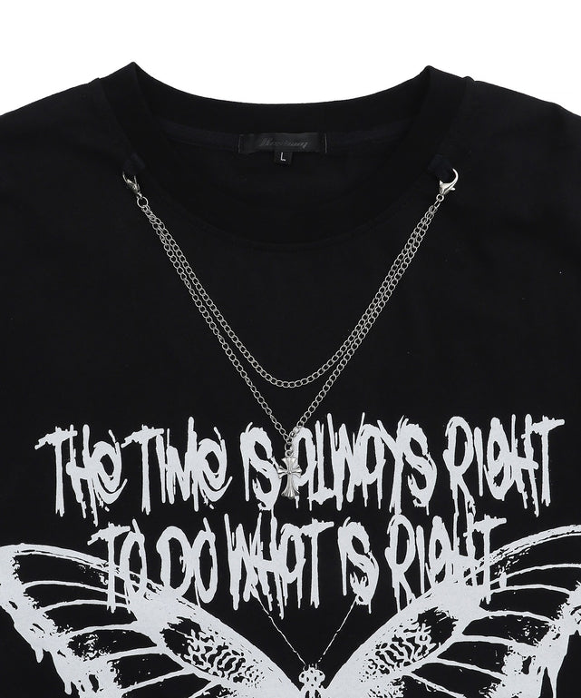 アクセ付きハードグラフィックT（SS）