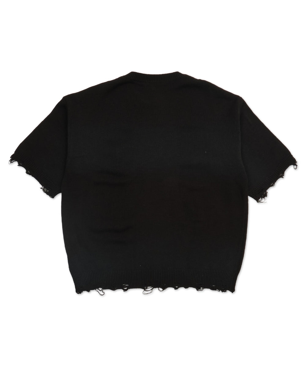 ダメージボーダーニットプルオーバー（SS）