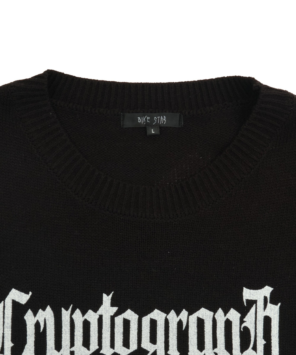 ダメージボーダーニットプルオーバー（SS）