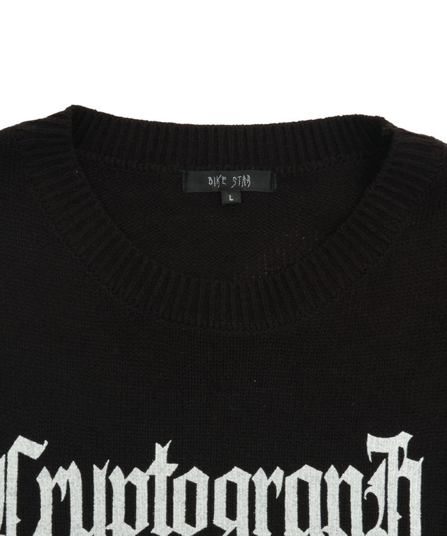 ダメージボーダーニットプルオーバー（SS）