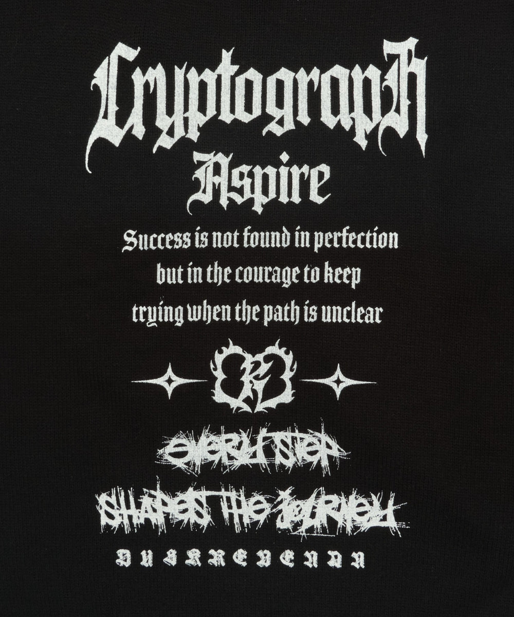 ダメージボーダーニットプルオーバー（SS）