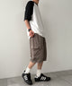 カーキ モデル：175cm L着用