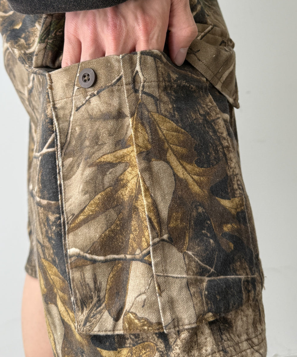 パターンカーゴショーツ