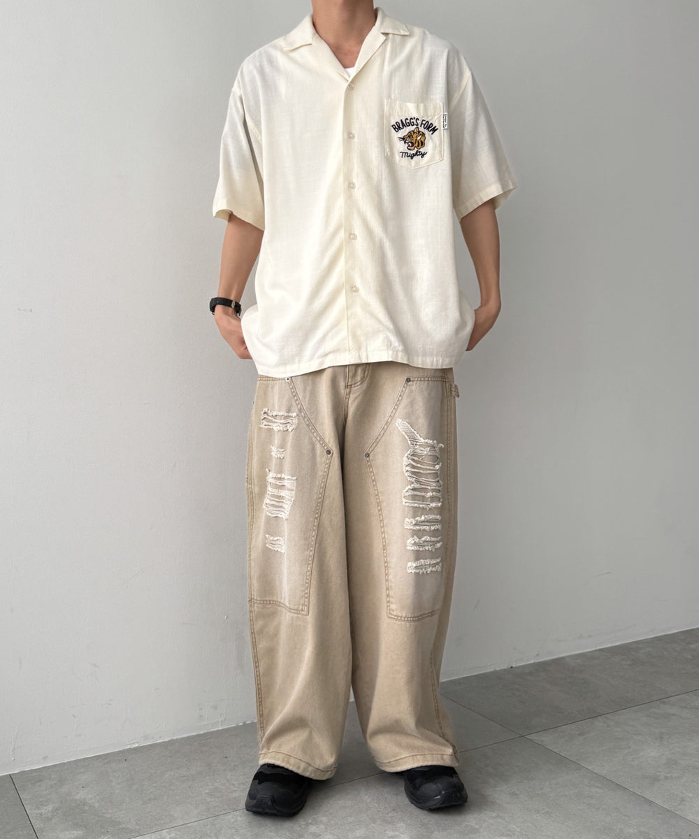 ホワイトアイボリー モデル：175cm L着用