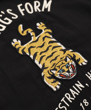 アサライクTIGERシシュウシャツ