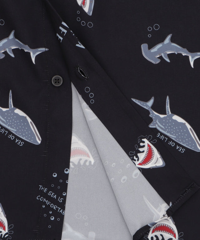 鮫柄シルクタッチシャツ（SS）｜WEGO（ウィゴー） – WEGO ONLINE STORE