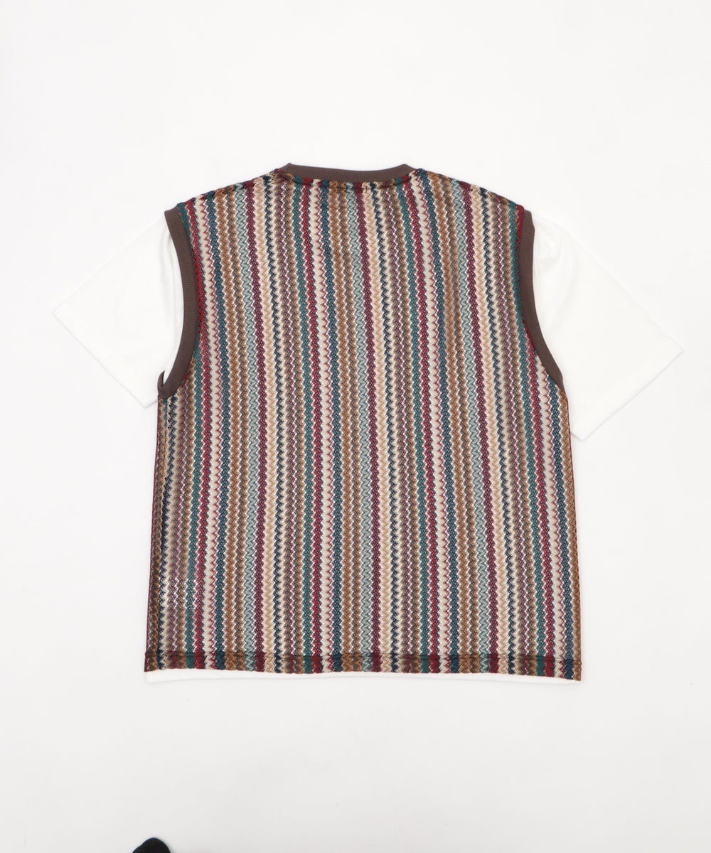 アンサンブルメッシュベスト