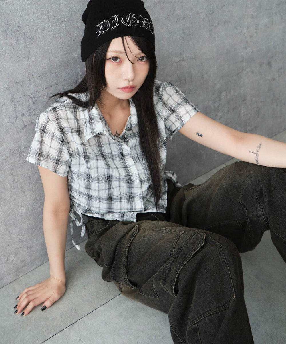 ホワイト モデル：159cm F着用