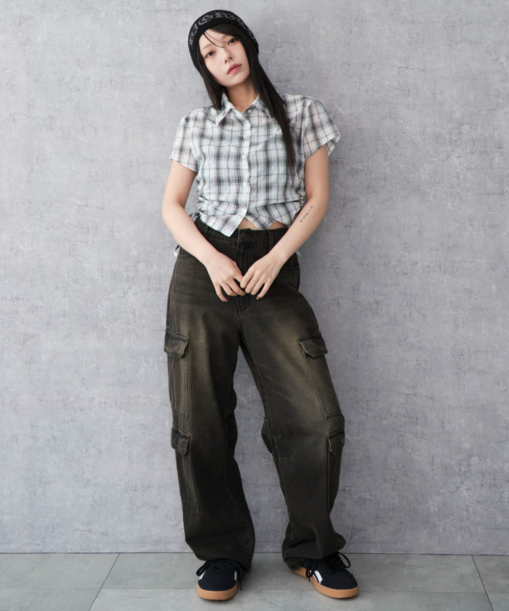 ホワイト モデル：159cm F着用