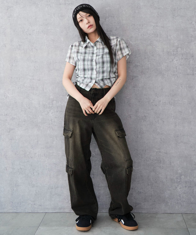 ホワイト モデル：159cm F着用