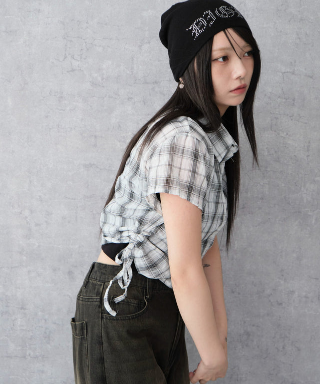 ホワイト モデル：159cm F着用