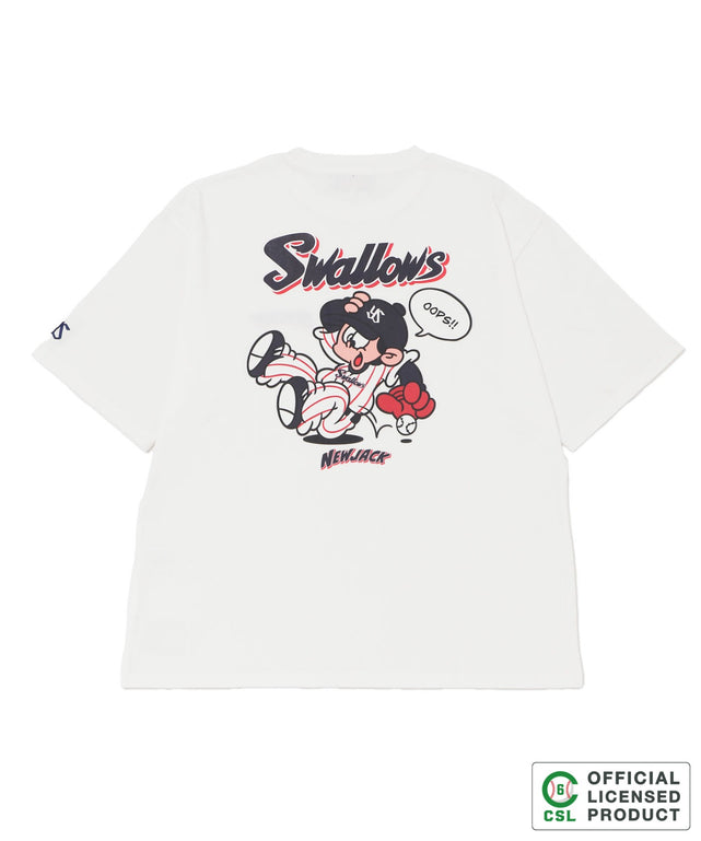 新品未開封　ヤクルトスワローズ　チャムス　コラボTシャツ　L 新品未開封 ヤクルトスワローズ チャムス コラボTシャツ L 7月18日（月