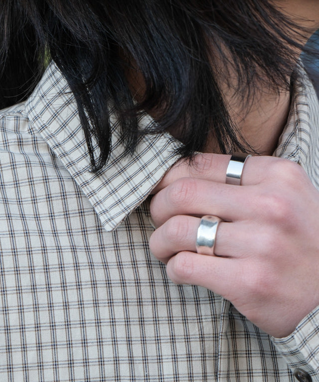 ミニマムチェックショートシャツ（LS）