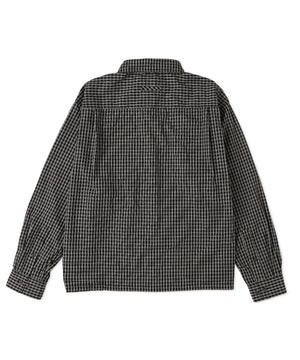 ミニマムチェックショートシャツ（LS）