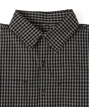 ミニマムチェックショートシャツ（LS）