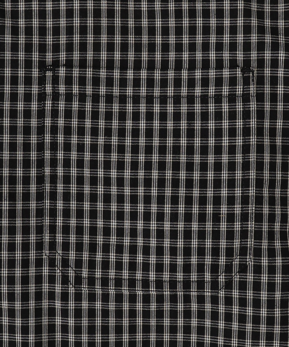 ミニマムチェックショートシャツ（LS）