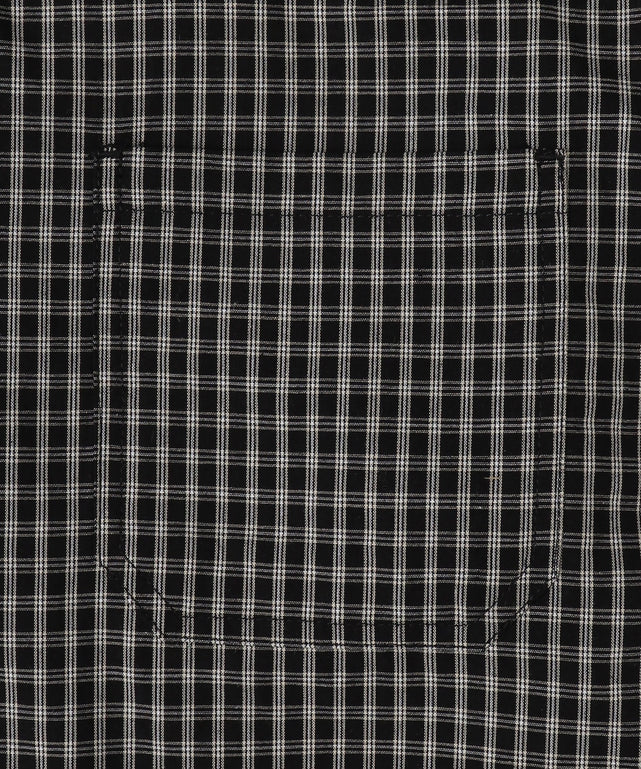 ミニマムチェックショートシャツ（LS）