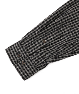 ミニマムチェックショートシャツ（LS）