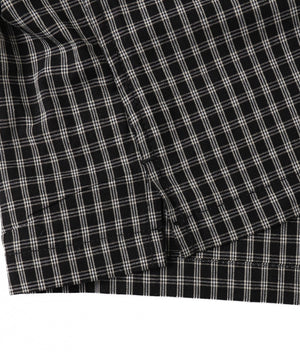 ミニマムチェックショートシャツ（LS）