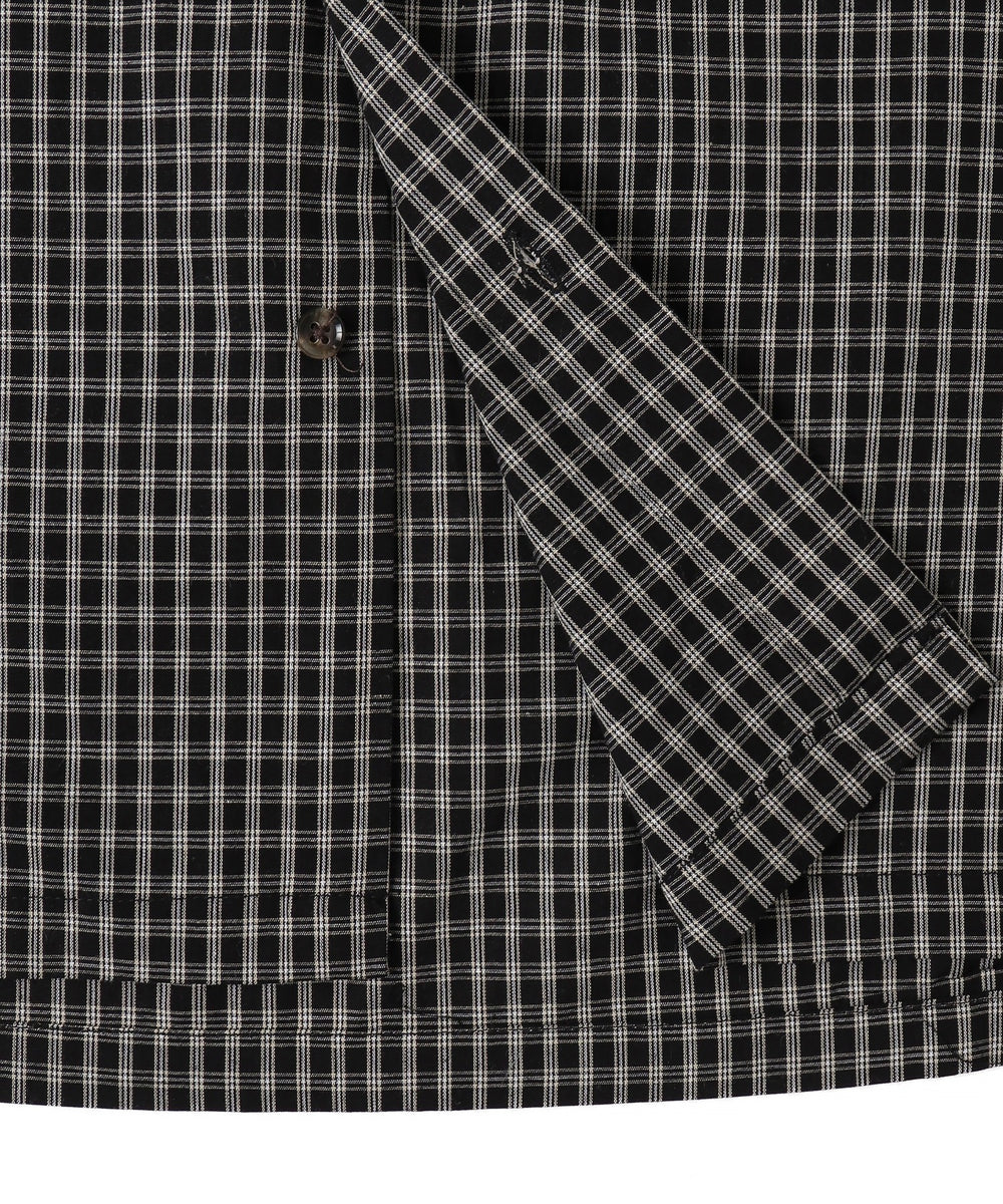 ミニマムチェックショートシャツ（LS）