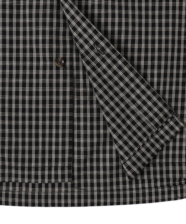 ミニマムチェックショートシャツ（LS）