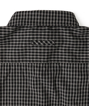 ミニマムチェックショートシャツ（LS）