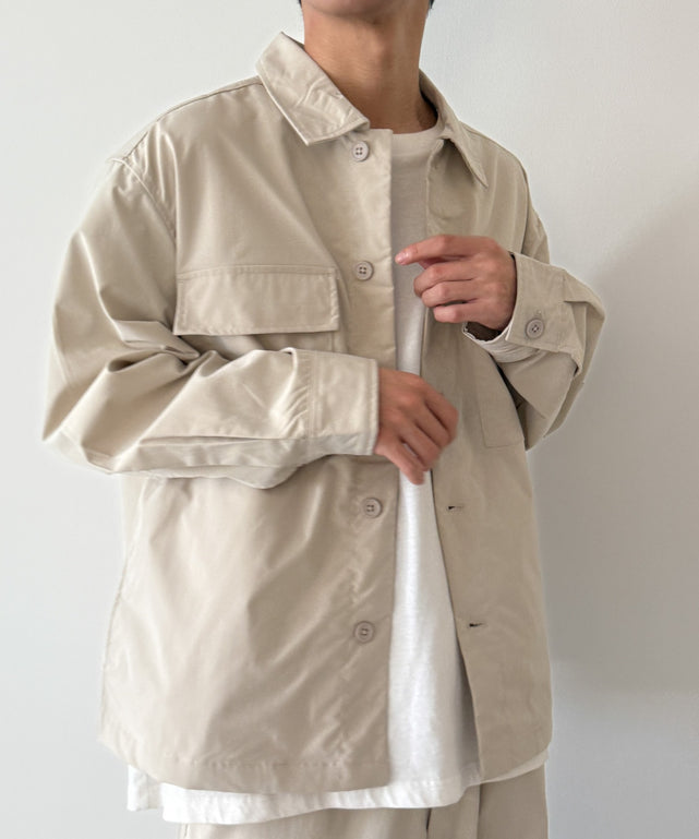 ベージュ モデル：175cm L着用