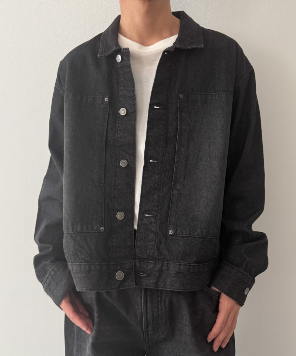 デニムブラック モデル：175cm L着用