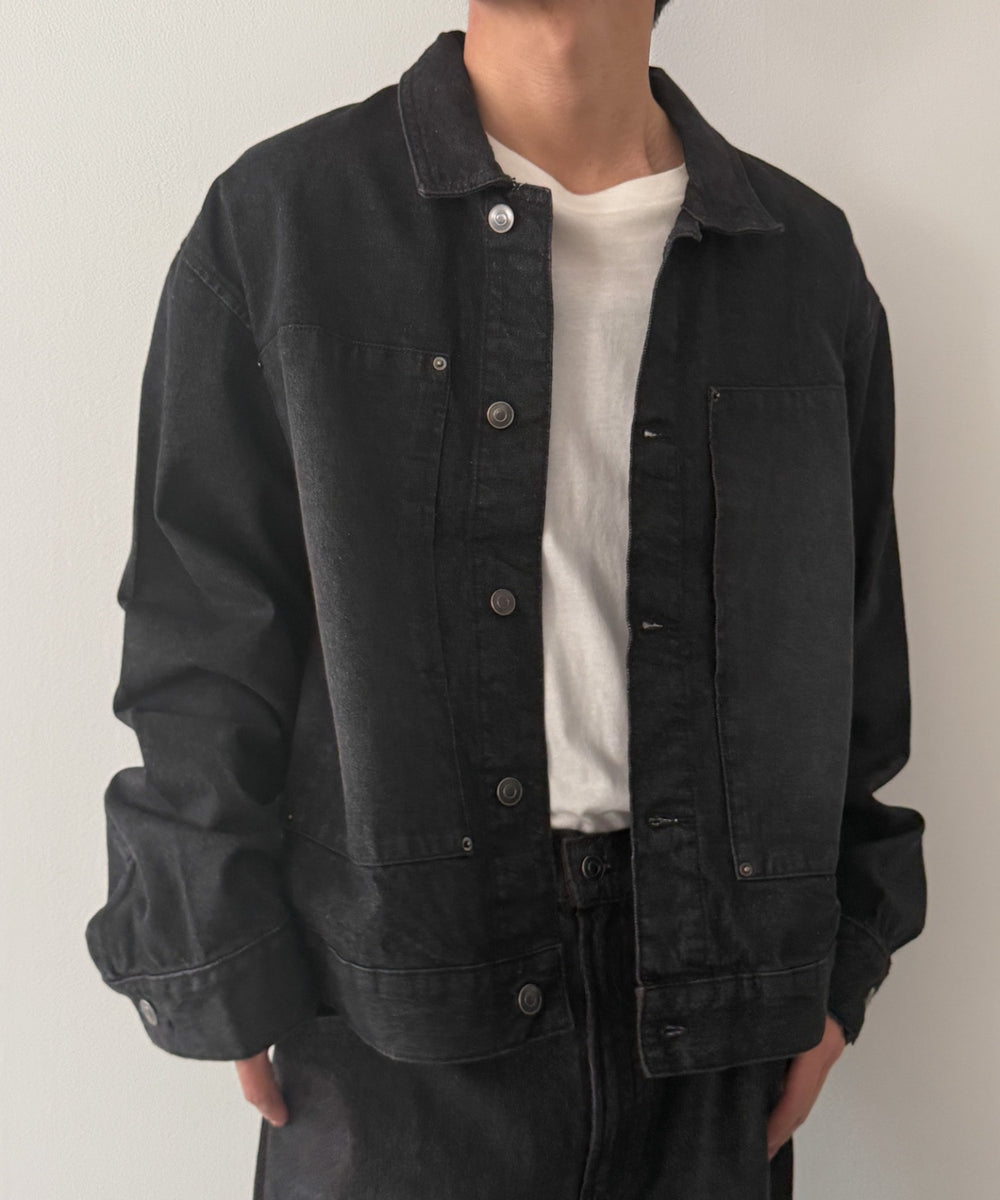 デニムブラック モデル：175cm L着用