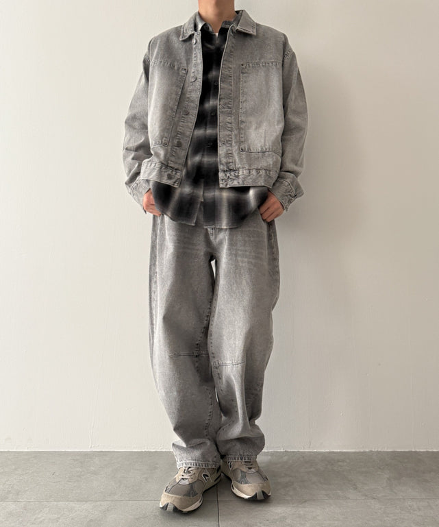 グレー モデル：175cm L着用