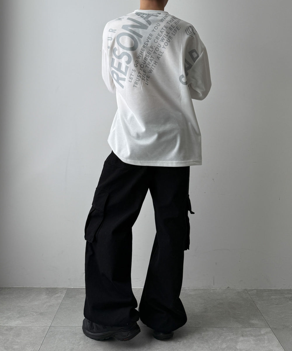 ホワイト モデル：171cm L着用