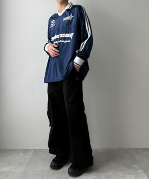 ネイビー モデル：171cm L着用