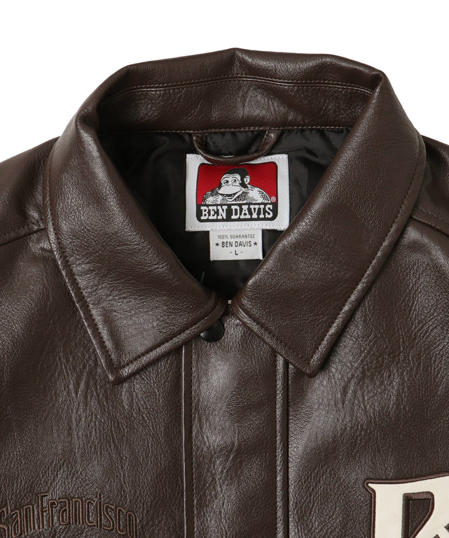 Ben Davis 黒 シングルライダースジャケット M Ben Davis 黒