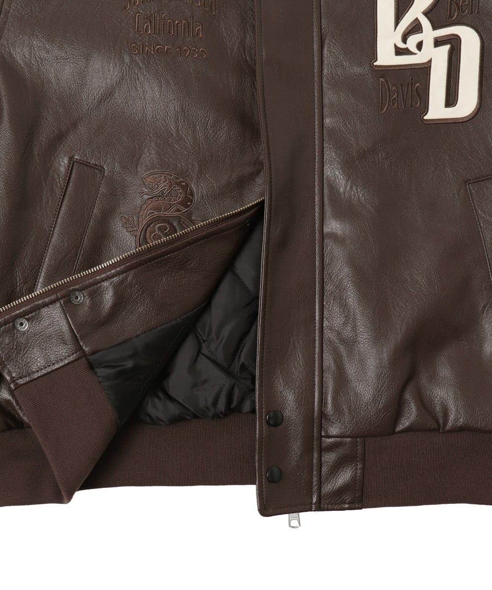 BENDAVISグラフィック合皮ジャケット