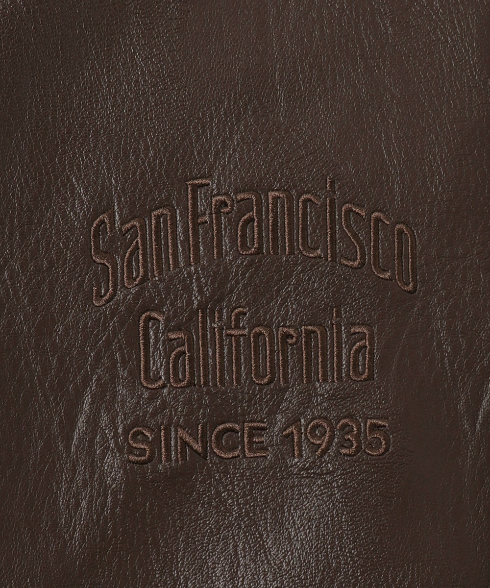 BENDAVISグラフィック合皮ジャケット