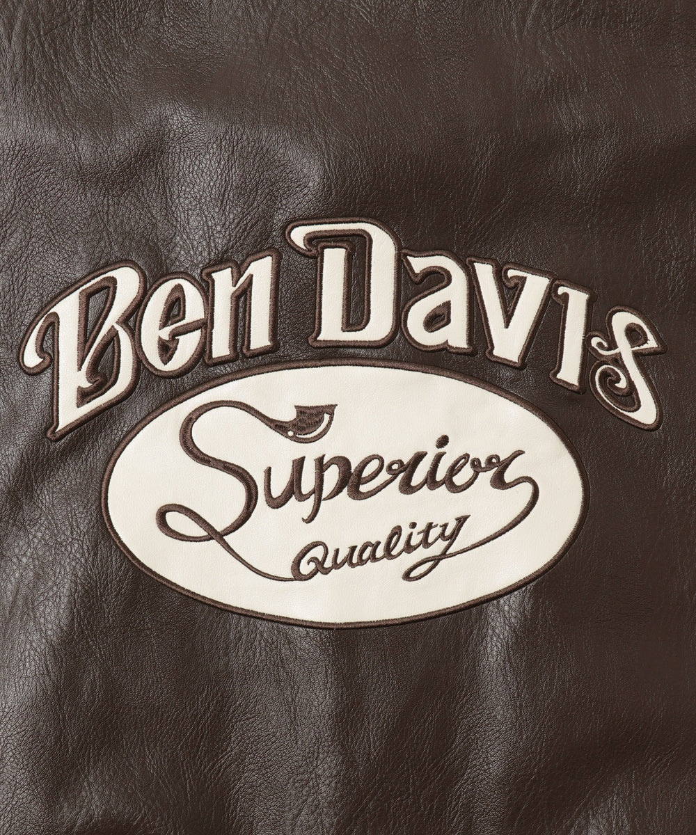 BENDAVISグラフィック合皮ジャケット