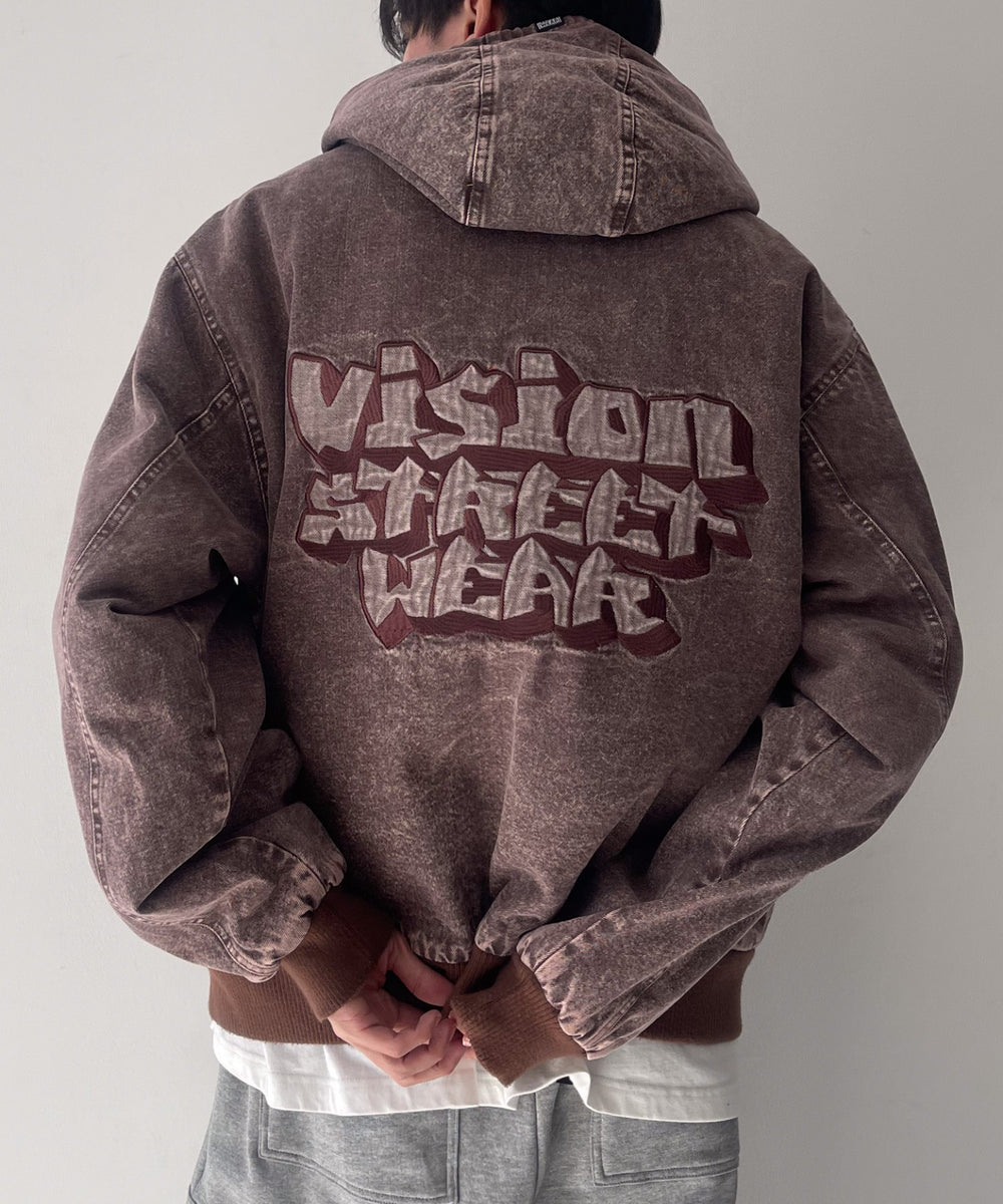 ブラウン モデル：175cm L着用