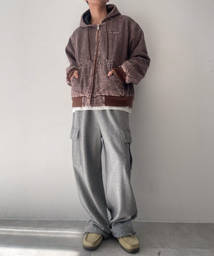 ブラウン モデル：175cm L着用