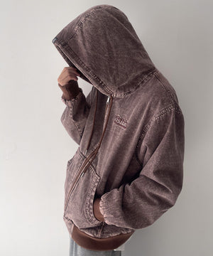 ブラウン モデル：175cm L着用